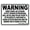 Warning Sign 6, variant on Metal Florida Equine Liability Law Aluminum Tin Sign - 12×8 Inches, Horse Riding Facility Patrons Rules Decor