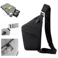 thumbnail image 1 of Crossbody Travel Bags for Women, New Theft Proof Safe Slim Sling Travel Purses, Personal Flex Bag for Men Women, 1 of 6