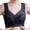 C38/Black, variant on XIYON Bras For Women Full Cup Thin Bra Plus Size Wireless Sports Bra Lace Bra Cover Cup Large Size Vest Bras Classic