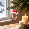 thumbnail image 6 of 26 Letters Christmas Tree Hanging Ornaments, Personalized Pendants for Holiday Decor, 6 of 7