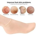 thumbnail image 5 of 1Pair Silicone Moisturizing Gel Heel Socks Cracked Foot Skin Care Protect usxmas I8Z3, 5 of 6