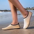 thumbnail image 4 of Vamuko Water Shoes Barefoot Aqua Socks Quick-Dry Swimming Shoes Non-Slip Sole Brown, 4 of 6