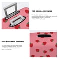 thumbnail image 3 of Fuzoiu Strawberries Print Suitcase Cover,Washable Luggage Covers for Suitcase,Elastic Luggage Protector Cover,Scratch Resistant Travel Suitcase Covers-X-Large, 3 of 7