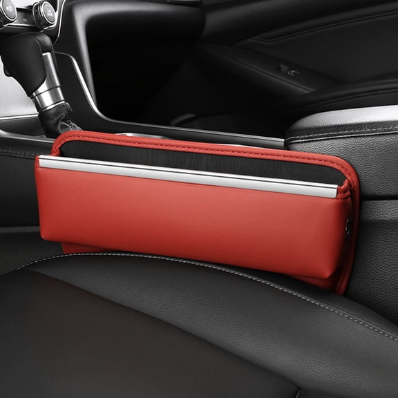 FAMTKT Car Seat Filler Organizer, Multifunctional Car Seat Organizer, Auto Console Side Storage Box, Car Organizer Front Seat for Holding Phone, Sunglasses, Car Accessories