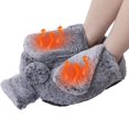 thumbnail image 1 of BR Calentador de pies de felpa 2 en 1: franela ultrasuave, no eléctrico, ideal para invierno, mujeres, hombres y ancianos, 1 of 5