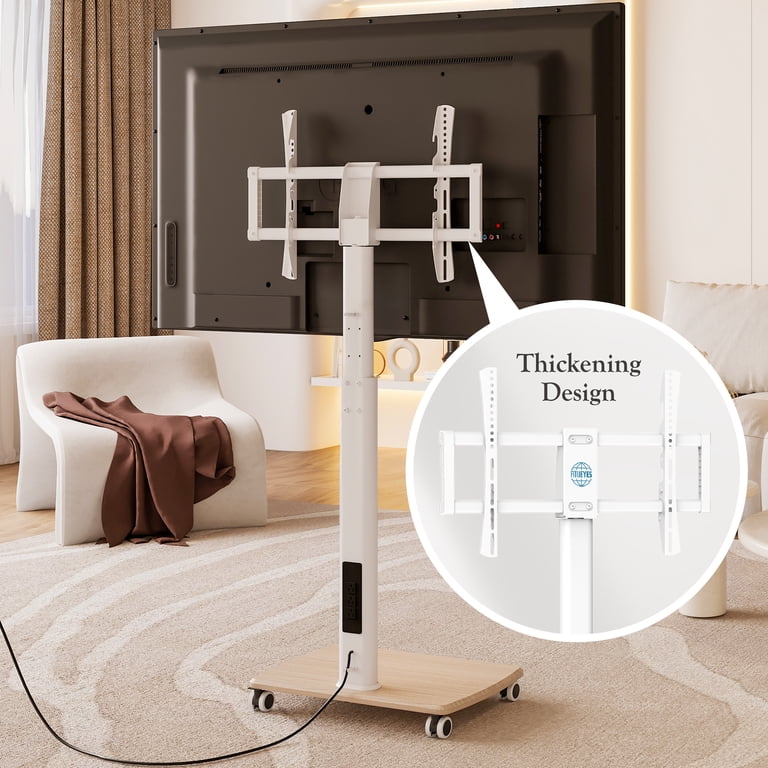 FITUEYES フロアテレビスタンド FT60 32-65インチ対応 FITUEYES Rolling TV Floor Stand - 32-65 Inch TVs, Adjustable