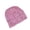 Pink, variant on Women Cotton Slouchy Crochet Beret Handmade Cutout Floral Beanie Hat