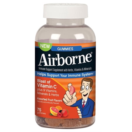 Airborne immune support supplement 75 gummies Airborne immune support supplement 75 gummies