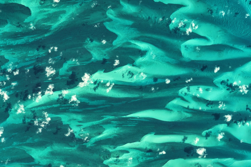 Satellite view of North Atlantic Ocean Poster Print by Panoramic Images (36 x 24) - Walmart.com