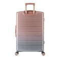 thumbnail image 3 of iFLY Spotlight 28" Large Checked Hardside Luggage  – Rose Gold Ombre, 3 of 7