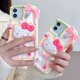thumbnail image 2 of Nuevos diseños Hola linda crema 3D Kitty Cat TPU Funda para teléfono para iPhone 15 14 13 12 Pro max, 2 of 4