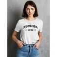 thumbnail image 2 of Florida Gothic Style Banner T-Shirt Women -Image by Shutterstock, Female x-Large, 2 of 4