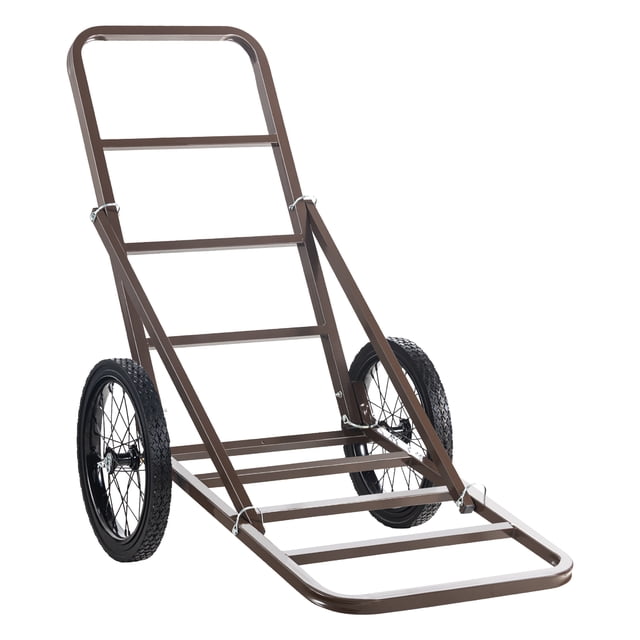VEVOR Chariot Pliant pour Cerfs, Transporteur de Jeu, Équipement Utilitaire, Poupée, Capacité de 300 Lb
