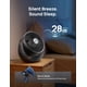 thumbnail image 2 of Dreo Ventilador para dormitorio, ventiladores de mesa ultra silenciosos de 28 dB de 11 pulgadas, flujo de aire fuerte de 60 pies, ajuste vertical de 120°, 3 velocidades, circulador de aire para escrit, 2 of 5