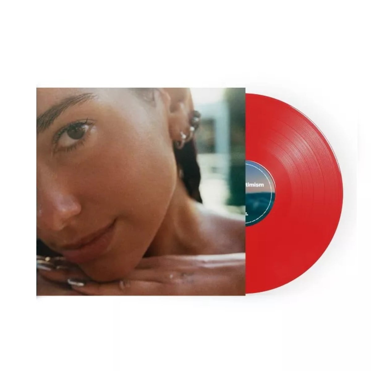 【sale】Dualipa 直筆サイン　レコード　デュアリパ Dua Lipa Radical Optimism Deluxe Vinyl (Blue & White) with