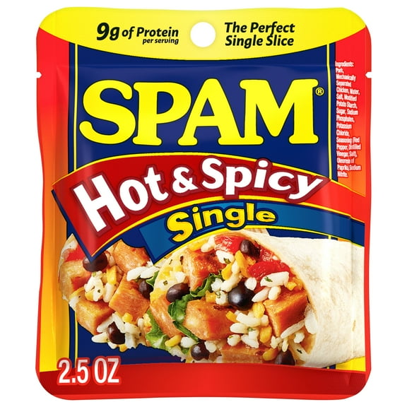 SPAM Single Hot & Spicy 2.5 oz Pouch