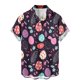 thumbnail image 2 of Ceisia Men's Loose Short Sleeve Printed Casual Shirt with Chest Pocket Multicolor XXXXXL Gifts, 2 of 5