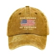 thumbnail image 3 of USA 250th Anniversary Baseball Cap 250 Years of Freedom 1776-2026 Patriotic Hat Retro Distressed Washed Cotton Adjustable Dad Hat American Celebration Gift, 3 of 4