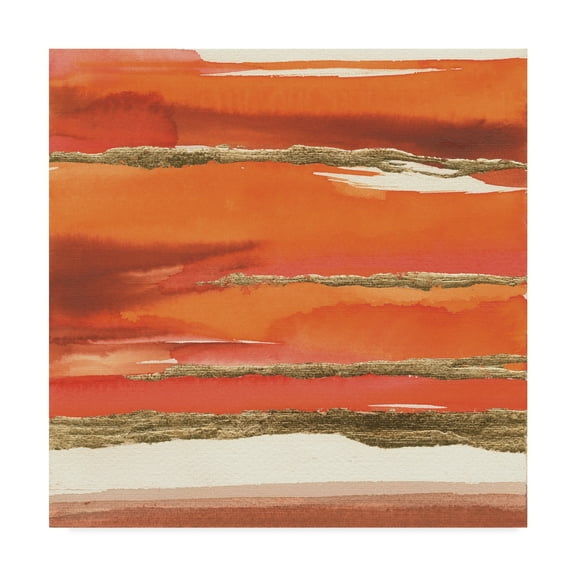 Trademark Fine Art 'Gilded Mandarin II' Canvas Art by Chris Paschke