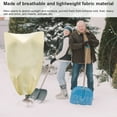 thumbnail image 4 of Bewildely Cubierta de plantas exteriores Bolsa de invierno Frost Rain Freeze Tree Protector No tejido Resistencia a la intemperie Coberturas de mantas Jardín y Patio Beige 180x120cm Bewildely HA009302-03, 4 of 6