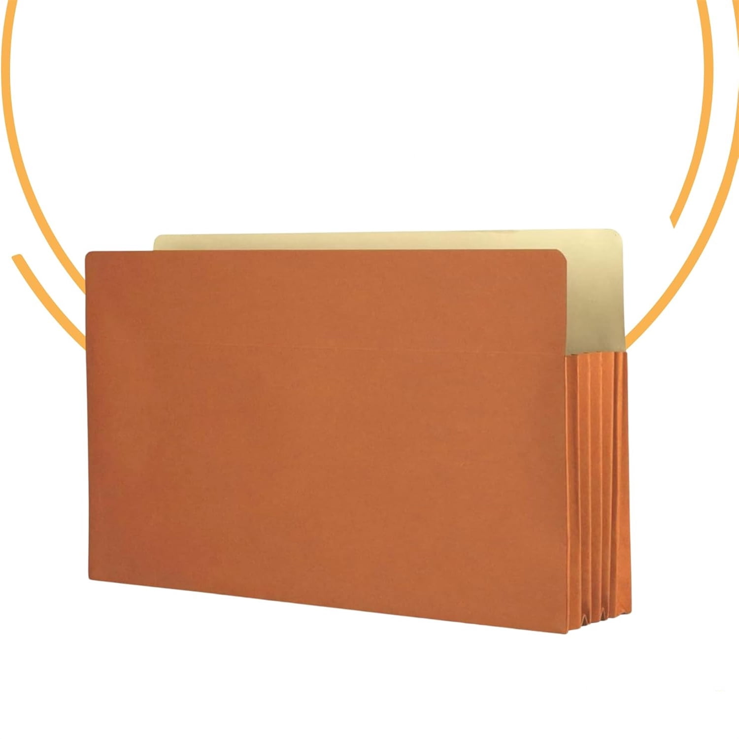 The File King Expanding Accordion File Folder - Legal Size | Box of 10 Redropes | 5.25” Expansion | Store and Organize Papers | Keep Rrds in One Place | Save Time Searching