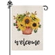 thumbnail image 1 of Bandera de jardín Girasol Impreso Primavera Yard Banner Decoración de arpillera Bandera de granja, Tipo 2 Eigraketly HA005809-02, 1 of 6