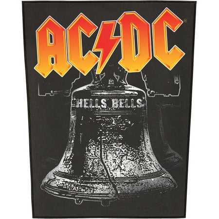 AC/DC Men's Hells Bells Back Patch Black - Walmart.com