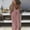 Pink, variant on Ovbmpzd Backless Dress for Women Spaghetti Strap Maxi Cami Dress Lounge Sleeveless Tropical Sundress for Women 3X