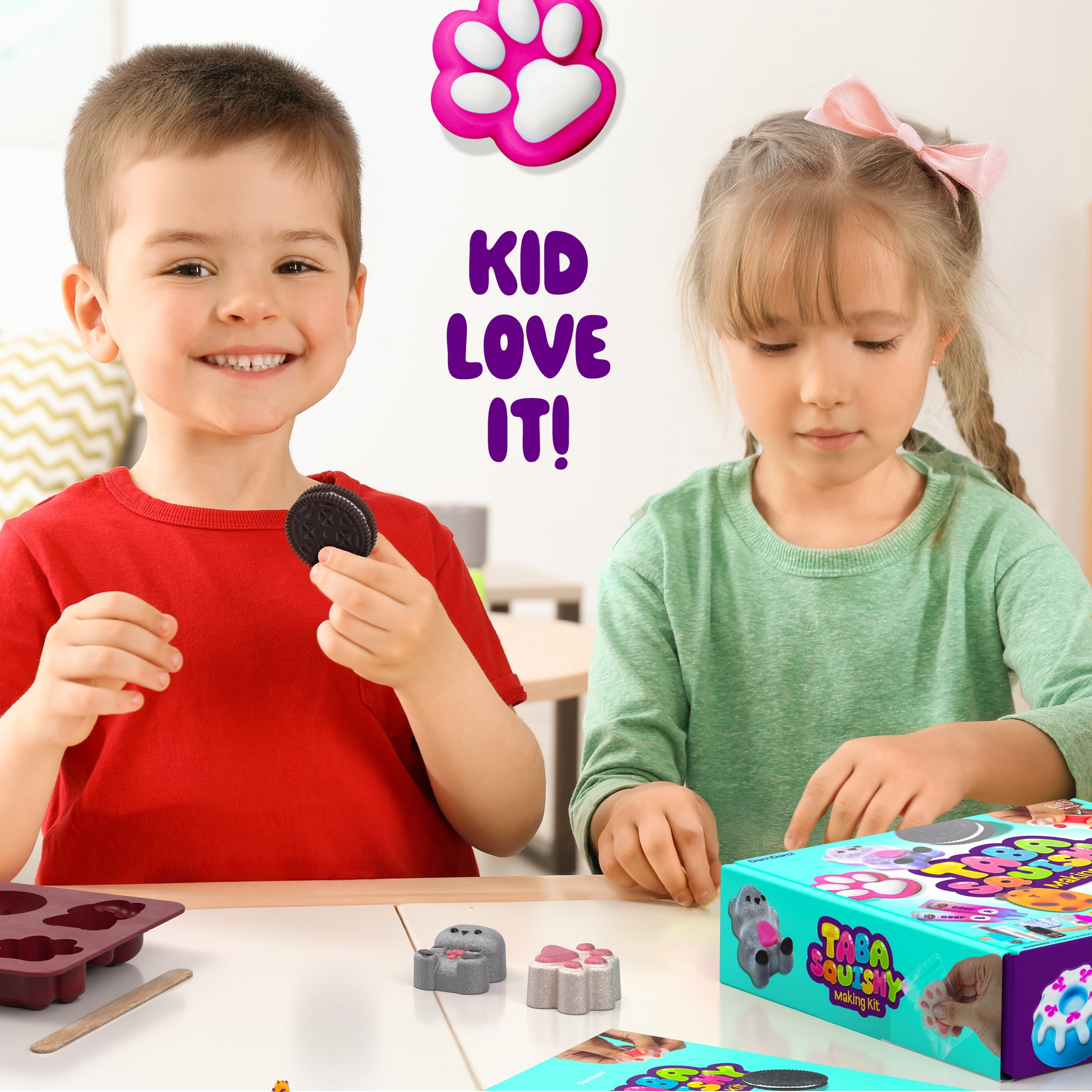 D&D Taba Squishy Making Kit for Kids - Birthday Gifts for Girls - Toys for Girls & Boys - Craft Activities for Kids