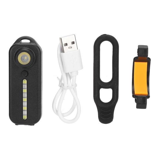 Luz trasera para bicicleta LED recargable por USB, resistente al agua y con 5 modos de señal de seguridad para ciclismo nocturno
