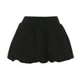 thumbnail image 4 of Riforla Ladies New Casual Solid Color All Skirt High Waist Short Skirt Skirts for Women Black XS, 4 of 4