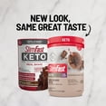 thumbnail image 2 of SlimFast Keto Fudge Brownie Batter Meal Replacement Shake Powder, 10 Servings, 2 of 5