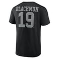 thumbnail image 3 of Men's Charlie Blackmon Black Colorado Rockies Player Icon Name & Number T-Shirt, 3 of 3