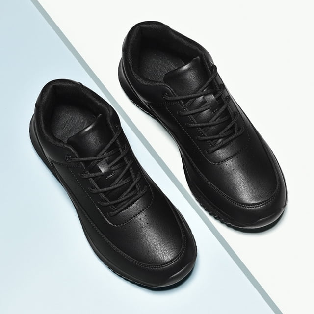 Peggybuy Non Slip Work Shoes Kitchen Chef Shoes Oilproof Restaurant Walking Sneakers Waterproof Work Trainers Lightweight for Kitchen Chef