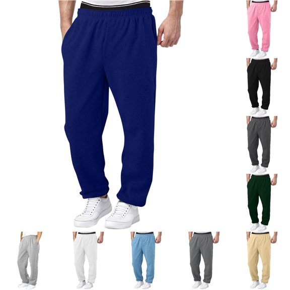 FYDUU Boys Sweatpants Elastic Waist Jogger Pants Straight Leg Loose Fit Open Bottom Sweatpants for Kids Casual Trousers Back To School Pant Versatile Slacks 15-16 Years