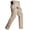 Khaki, variant on Cotton Stretch Rip Stop Cargo Pants Water-resistant Lightweight Durable Hiking Outdoor Work Pants with 8 Pockets