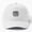 White, variant on Dad Life Champion Baseball Cap, Fatherhood Achievement Statement Design, Classic Everyday Hat