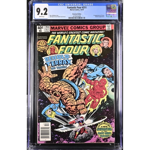 Fantastic Four #211 - CGC 9.2 Comic Book