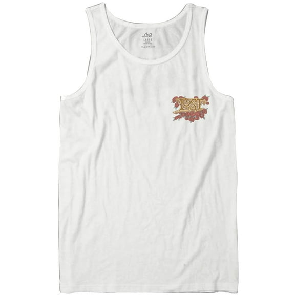 Railway Sleeveless T-Shirt [White]