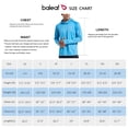thumbnail image 6 of BALEAF Men's Sun Protection Hoodie Shirt UPF 50+ Long Sleeve UV SPF T-Shirts with Mask Rash Guard Fishing Lightweight Blue Size XL, 6 of 6