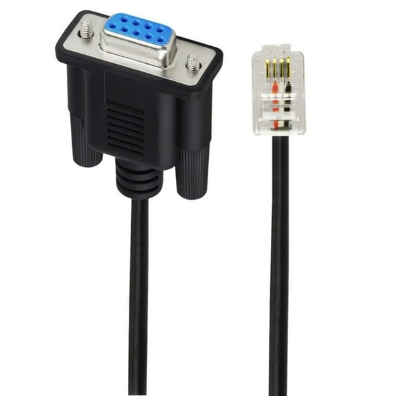 Celestron Nexstar Hand Controller RS232 Cable 9 Pin DB9 Female to RJ9 4P4C Update Cable for NexStar RS-232 Cable 93920