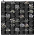 thumbnail image 1 of Vertical Hanging Garden, 6 Pocket Plant Pots, Innovative Layout, Waterproof, Wall Hanging, 1 of 5