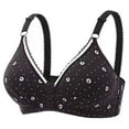 thumbnail image 2 of HAOTAGS Womens Underwire Bra,Stretch Convertible Strapless Bralette Black M, 2 of 3