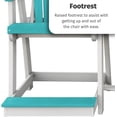 thumbnail image 6 of DutchCrafters Plastic Poly Outdoor Bistro Set with 2 Chairs and Attached Center Table, 3 Piece Patio Furniture Set - Amish Made in USA, 6 of 7