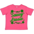 thumbnail image 3 of Inktastic Sassy Lassy with Green 4 Leaf Clovers Boys or Girls Toddler T-Shirt, 3 of 5