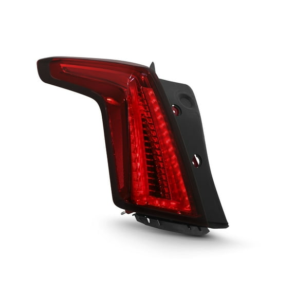 AKKON - Fits 2020-2022 Cadillac XT5 OE Style Full LED Tail Lights Dark Red Housing  - Left Driver Assembly