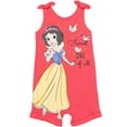 thumbnail image 3 of Disney Princess Snow White Toddler Girls Snap Romper and Headband Newborn to Toddler, 3 of 5