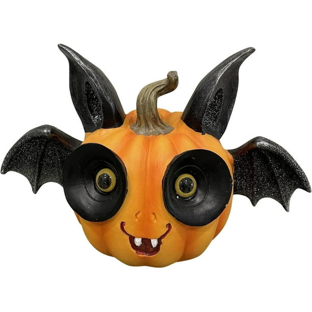 Estatua de calabaza XINYU decoración de Halloween figura de murciélago resina estante de jardín