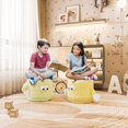 thumbnail image 2 of Johnear Magnetic Holding Hands Stools Funny Foam Stool Seating for Toddlers Kids Stool for Sitting Children's Stool for Playroom Classroom Library Cute Foot Stool for Home Decoration, 2 of 8