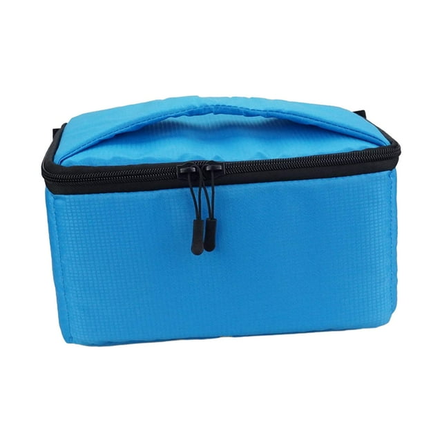 Bolsa de carrete de pesca, cubierta protectora, resistente al agua, organizador de accesorios de pesca para carretes eléctricos, accesorios de pesca, Azul